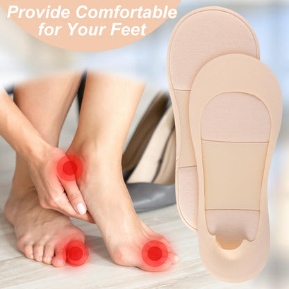 Padded Invisible Boat Socks for Women