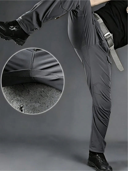 Men’s Tactical Pants – Stretch Waterproof Fabric, Durable Cargo Pants