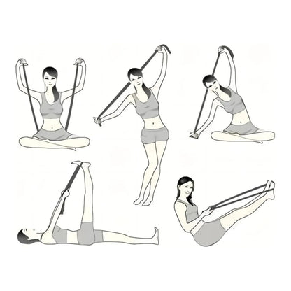 Multi-Ring Resistance Bands for Stretching & Training