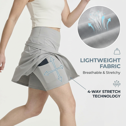 3-Pack Women's 20" Knee-Length Athletic Skorts
