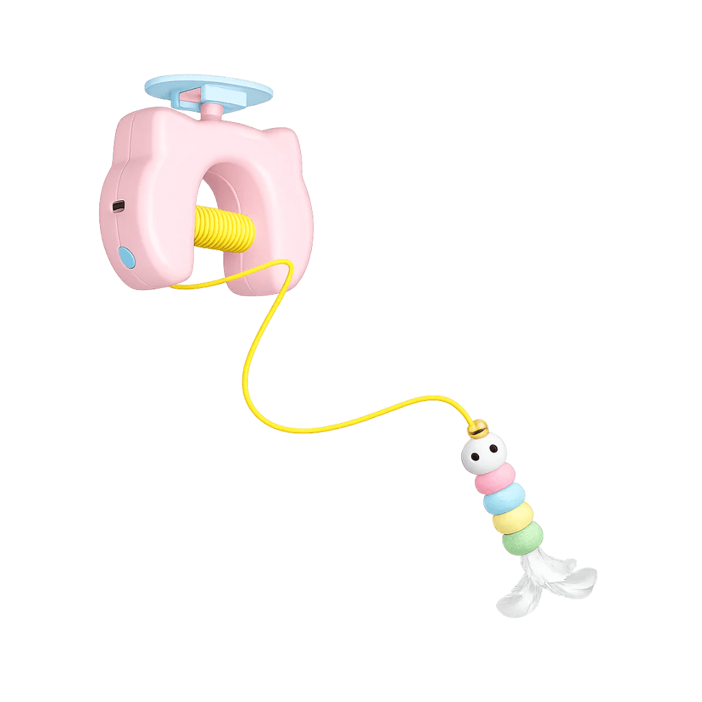 🐱 Automatic Cat Teaser Toy – Endless Fun & Exercise 🎾