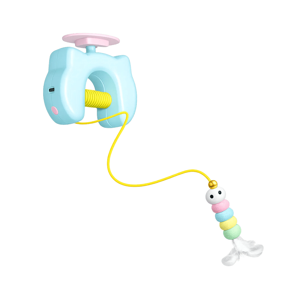 🐱 Automatic Cat Teaser Toy – Endless Fun & Exercise 🎾