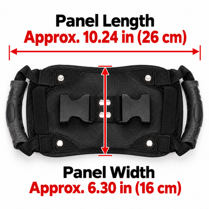 🏍️Motorcycle Passenger Grab Handle Belt – Adjustable Dual Grip Handles for Comfortable Riding💨