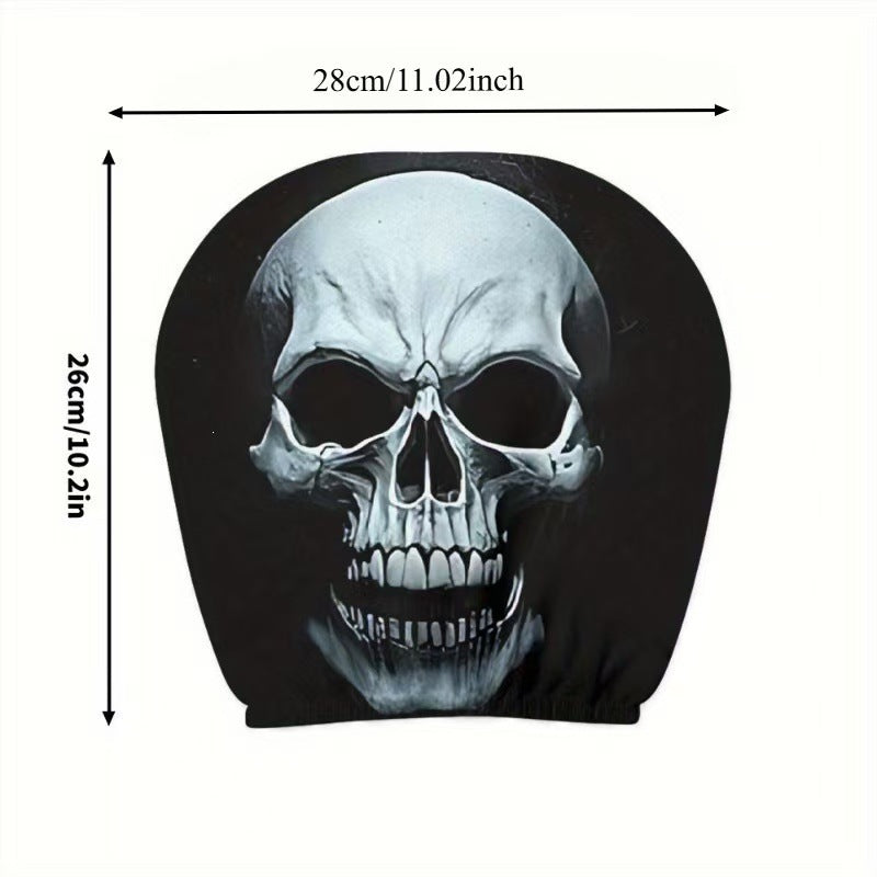 👻Spooky Halloween Car Headrest Covers (2-Pack) | Universal Fit😎