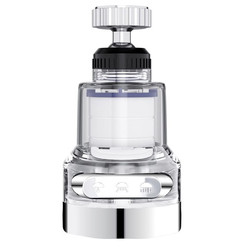 360° Faucet Water Filter – PP Cotton & 3 Water Modes