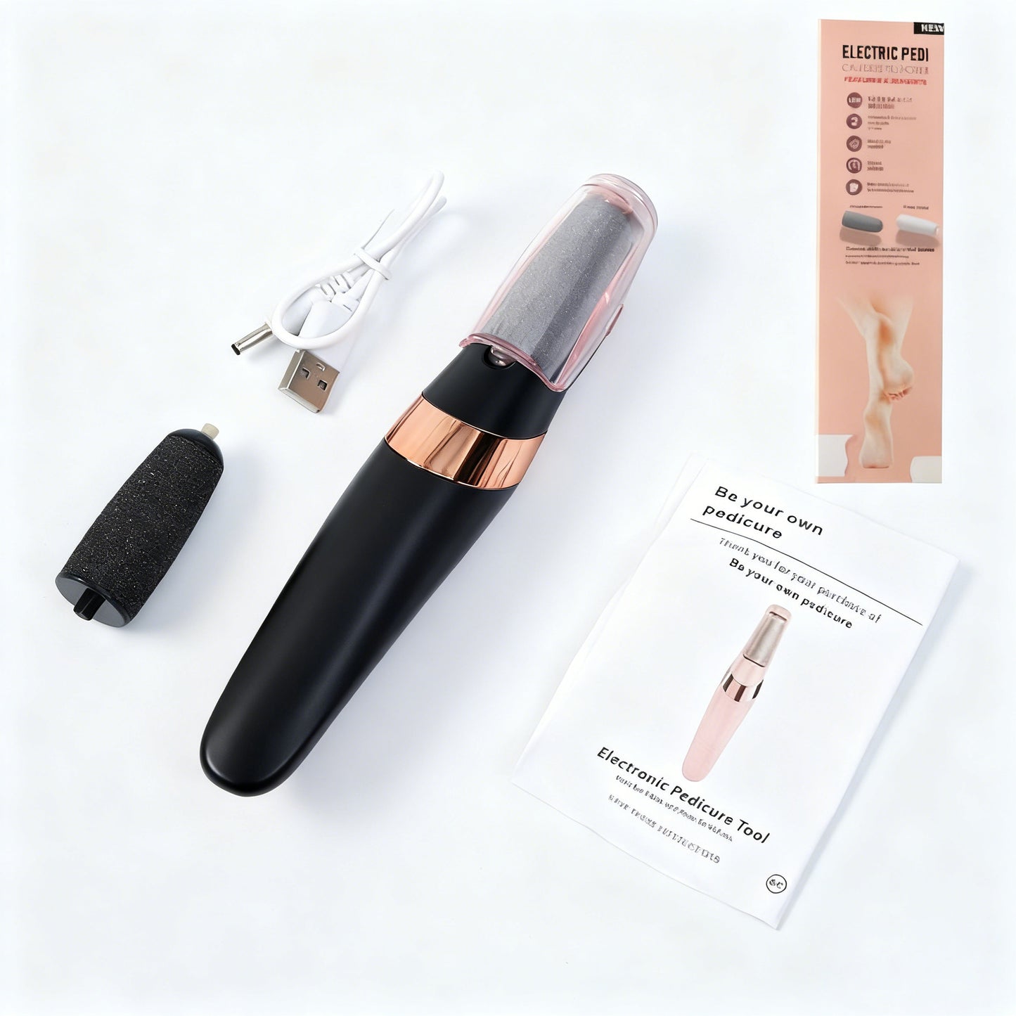 Electric Foot Callus Remover | USB-C Pedicure Tool