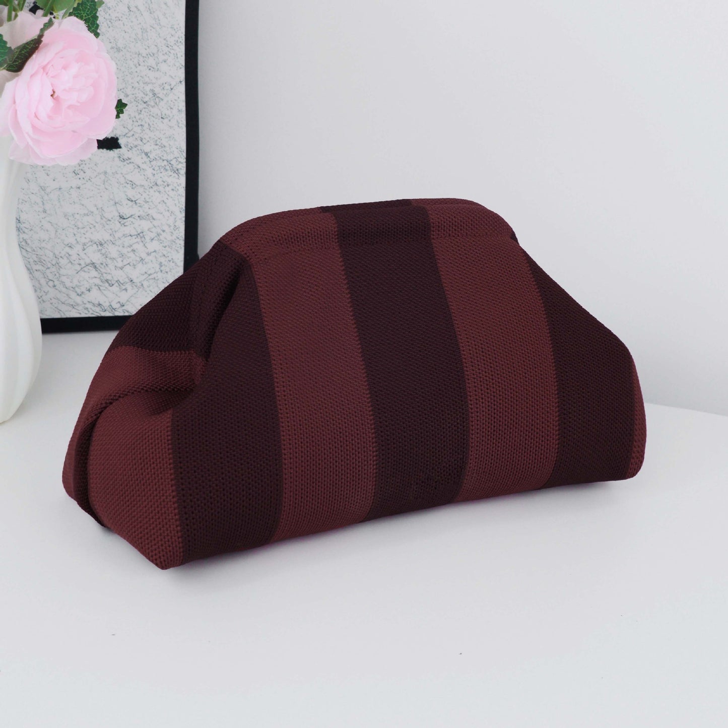 ✨Woven Cloud Clutch Purse – Spacious Statement Bag