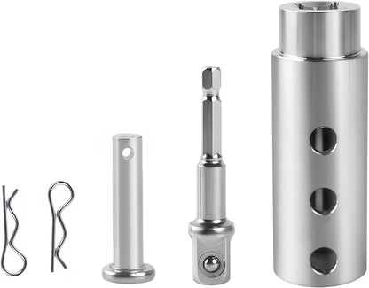 🚗 Drill Powered Bottle Jack Adapter | Quick Roadside Emergency Lift🏗️