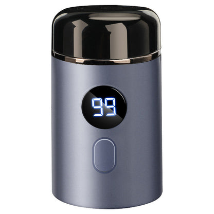Mini Electric Shaver with LED Display & USB-C Charging