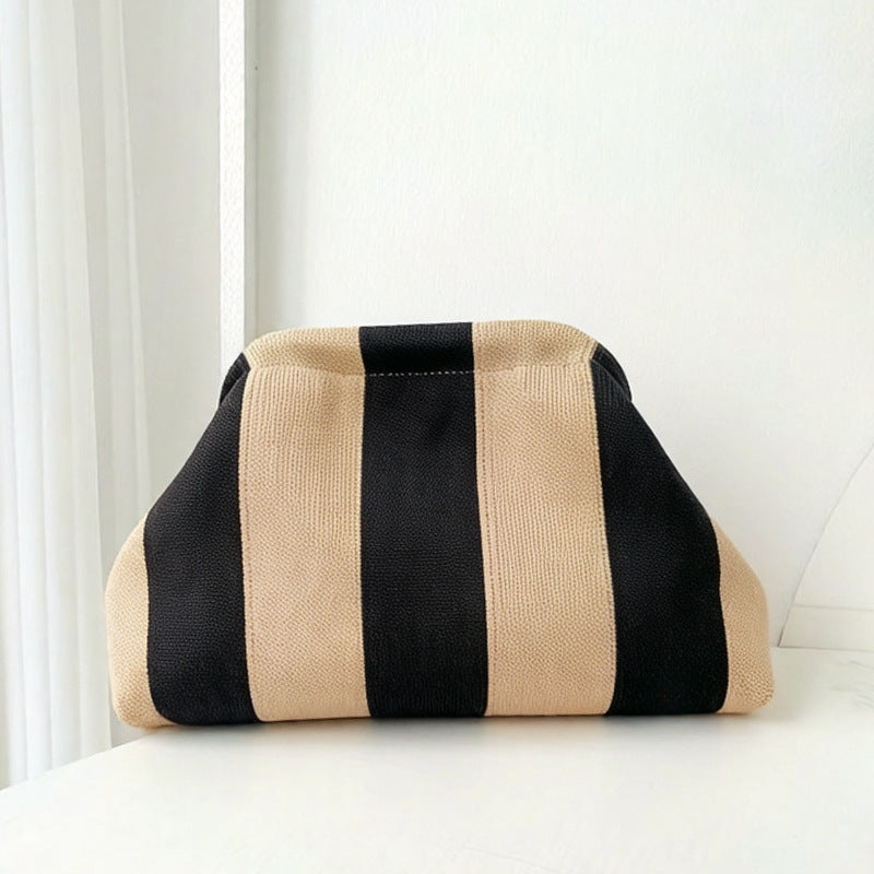 ✨Woven Cloud Clutch Purse – Spacious Statement Bag