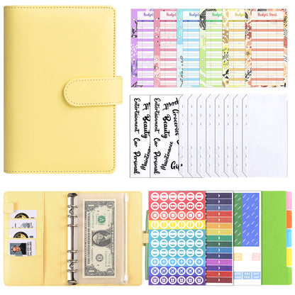 A6 Budget Binder with Cash Envelopes & Budget Sheets