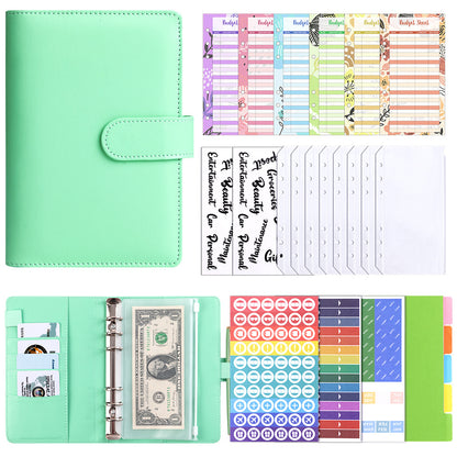A6 Budget Binder with Cash Envelopes & Budget Sheets