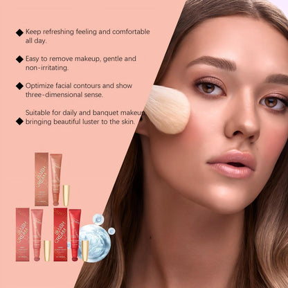 ✨Dewy Shimmer Cream Blush - All-Day Liquid-Light Flush🤍