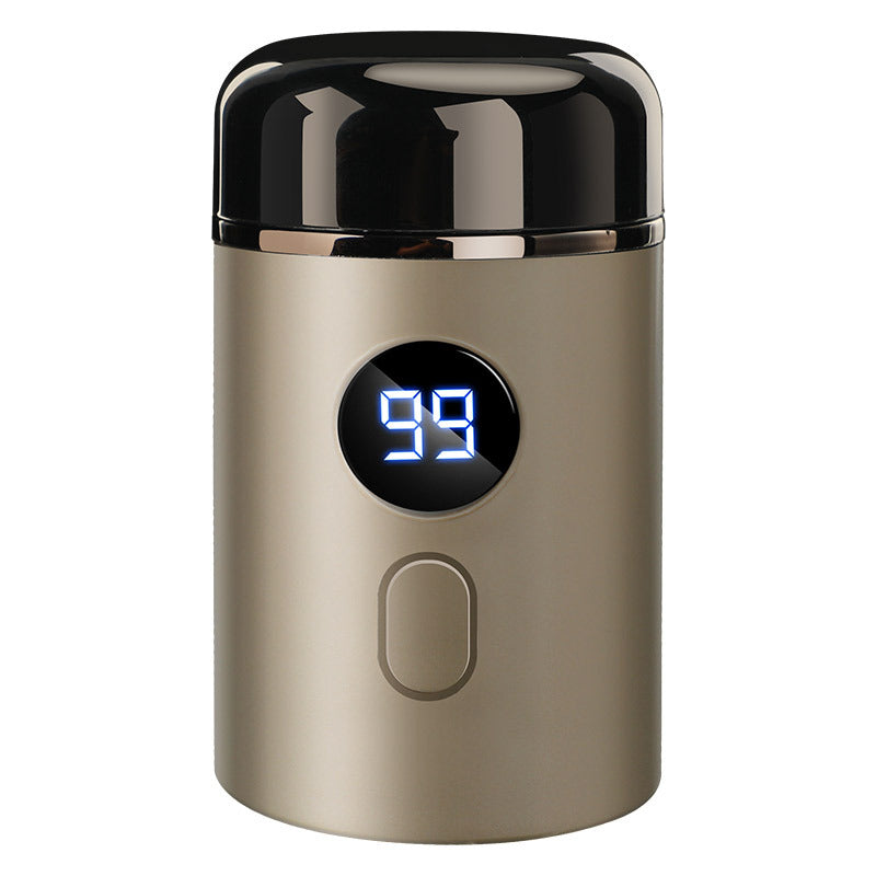 Mini Electric Shaver with LED Display & USB-C Charging