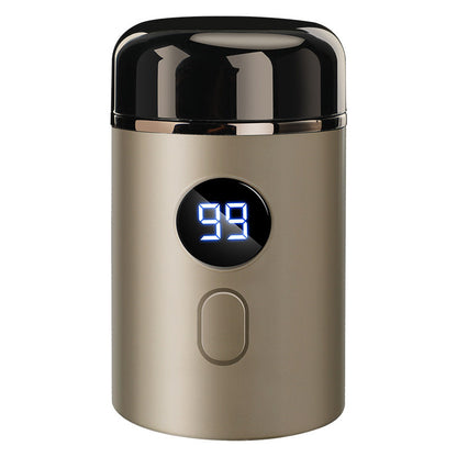 Mini Electric Shaver with LED Display & USB-C Charging