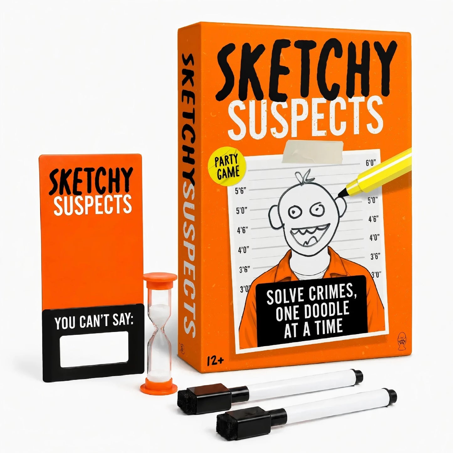 Sketchy Suspects Party Game