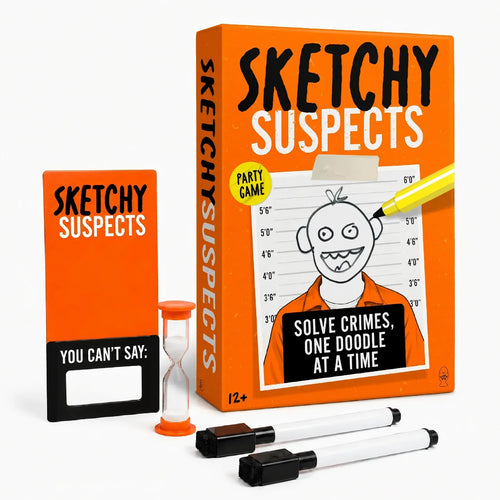Sketchy Suspects Party Game