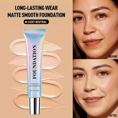 ✨🌿Hyaluronic Acid Moisturizing Foundation🎨 - 24HR Flawless Wear💫