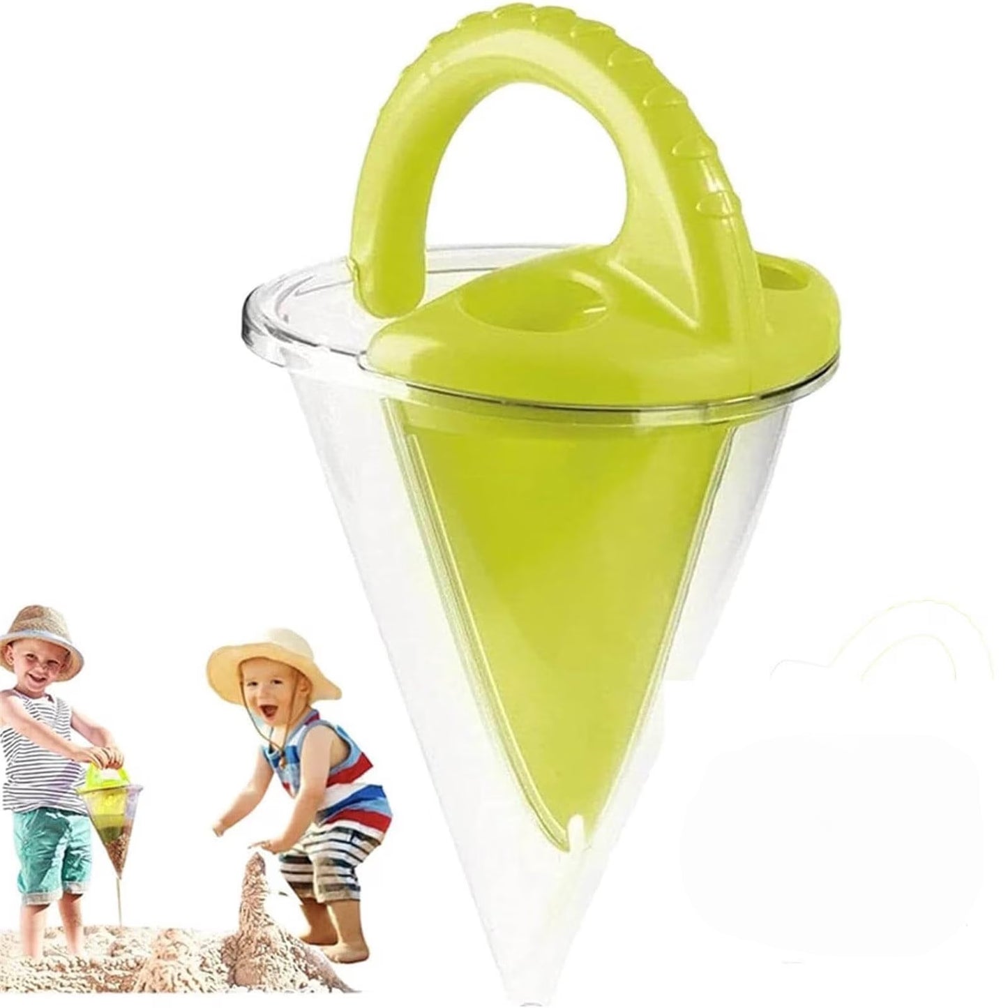 🏖️STEM Drip Castle Sand Funnel & Sieve Toy Set ☀️for Beach & Sandbox 🧪
