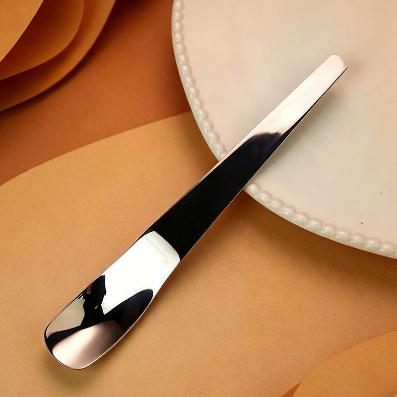 🥄316L Stainless Steel Dessert Spatula - Suitable for ice cream, cakes, and yogurt