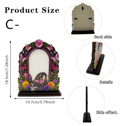Día de los Muertos Memorial Photo Frame | Ofrenda Display
