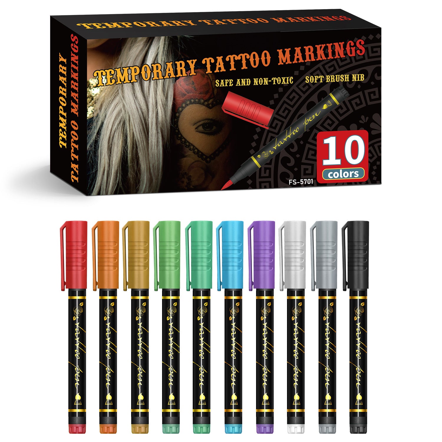 10-Color Creative Set