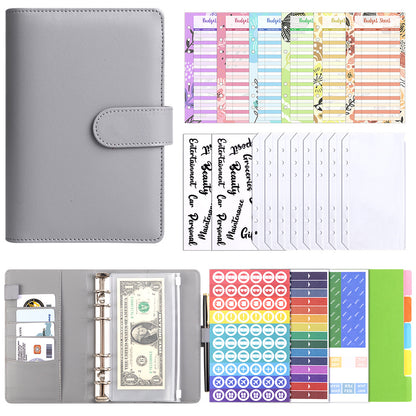 A6 Budget Binder with Cash Envelopes & Budget Sheets