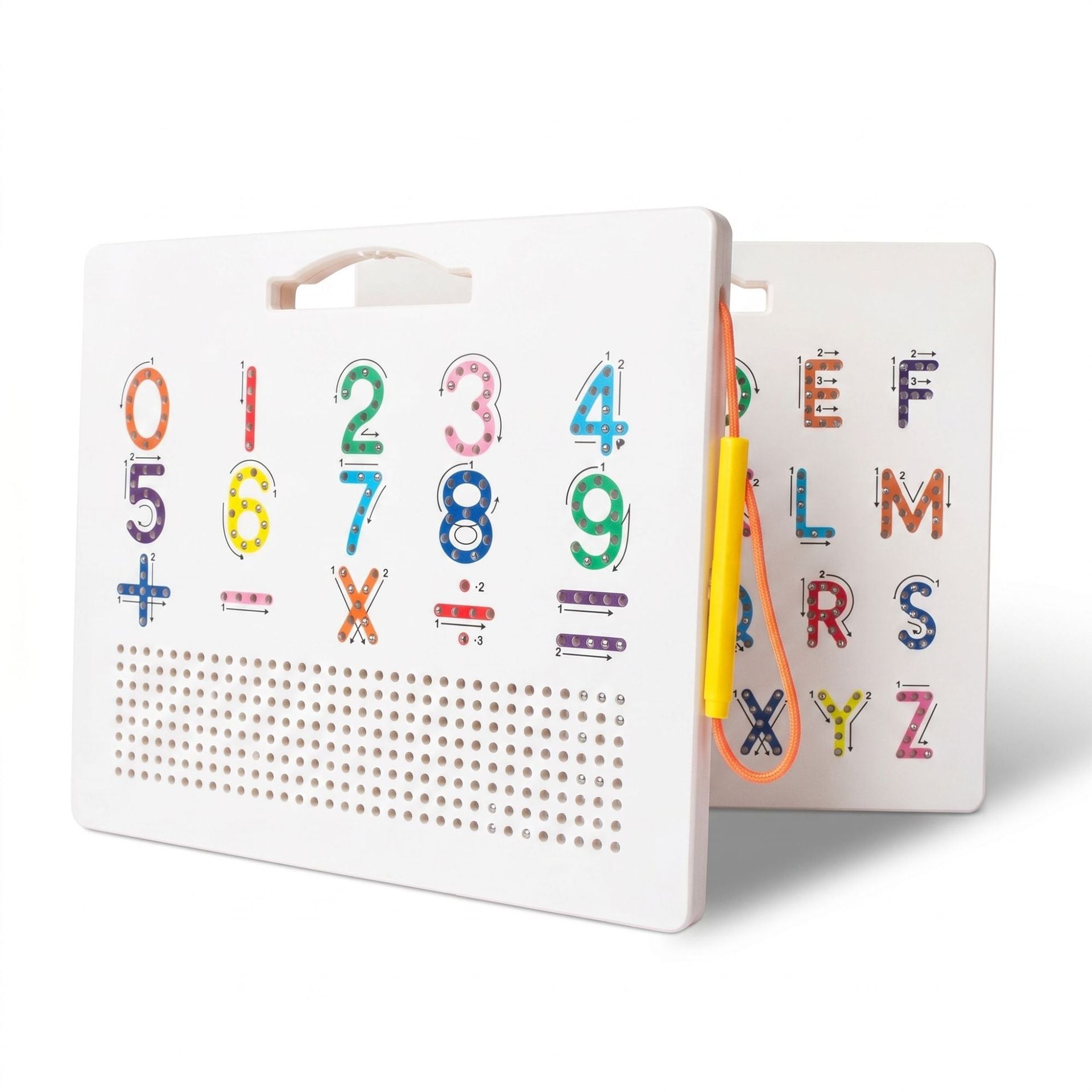 Uppercase + Number (Double-Sided)