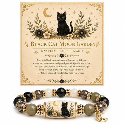🎃Halloween Black Cat Charm Bracelet Gift Set | 5 Styles