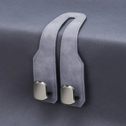 Car Headrest Hooks for Bags | Dual Hook Organizer