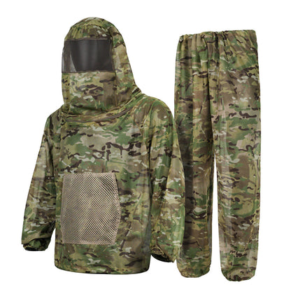 ✨Ultra-Lightweight Mesh Camo Suit - Breathable Bug Proof Outdoor Gear💨