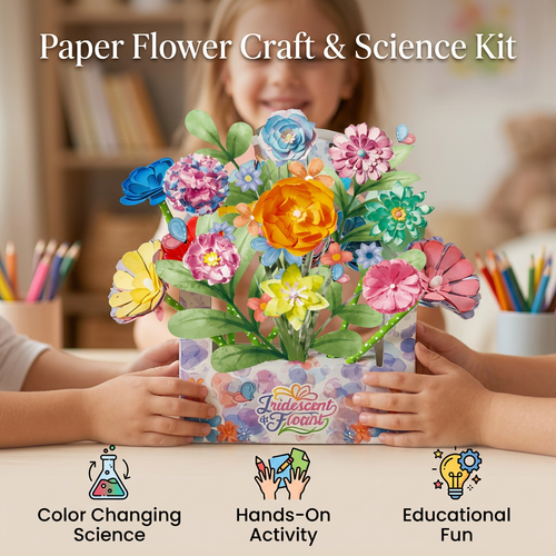 Paper Flower Craft & Science Kit