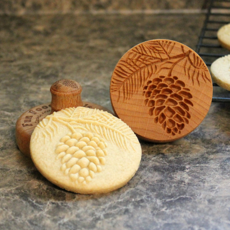 Cozy Impressions – Handcrafted Wooden Cookie Stamp Collection
