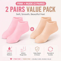 🤎 Pink + Nude — 2 Pairs