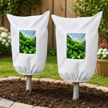 🔥 Must-Have Winter Garden Saver: Reusable Plant Freeze Protection Jacket for Pots, Shrubs & Trees 🪴❄️