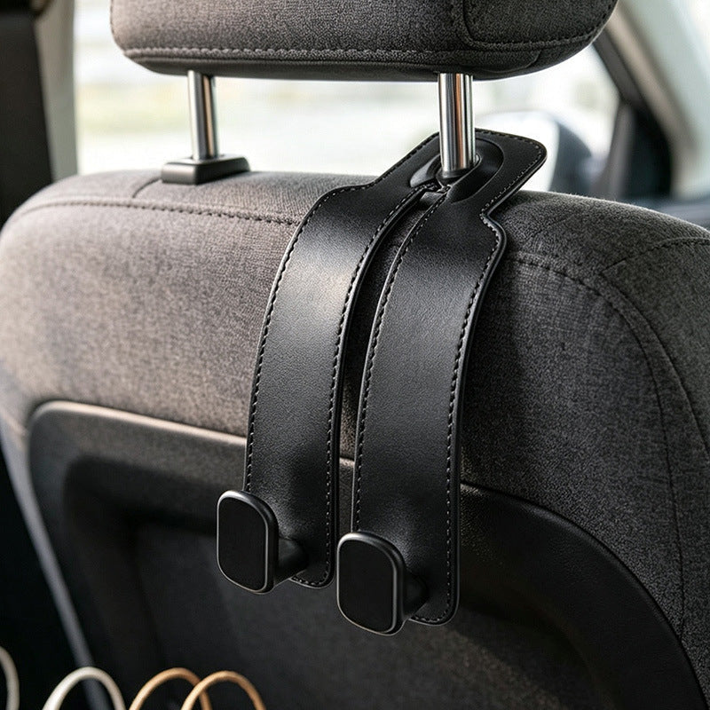 Car Seat Headrest Hook, Improved Car Seat Back Double Hooks🚗