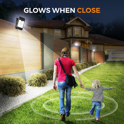 Solar Rechargeable Clip Light - Motion Sensor