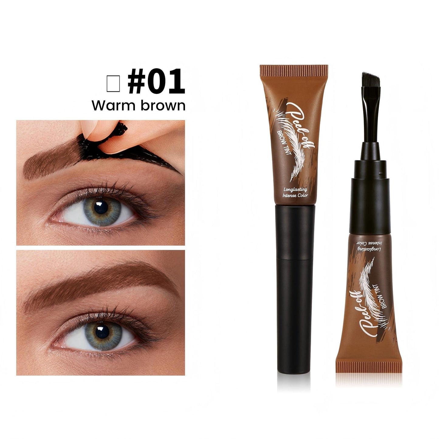 💧Long-Lasting Peel-Off Eyebrow Tint Gel - Waterproof & Sweatproof✨