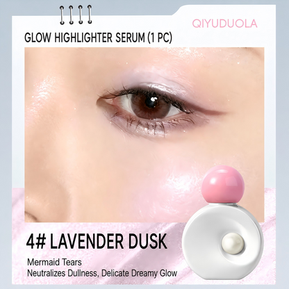 ✨Liquid Glass Skin Highlighter - Pearlescent Dewy Glow Illuminator