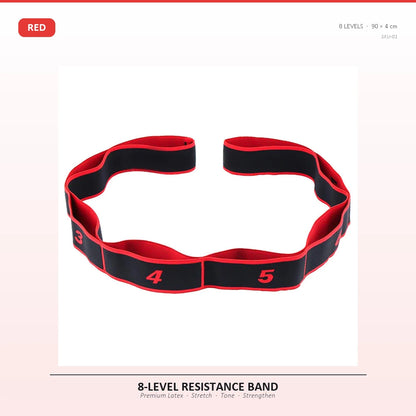 Multi-Ring Resistance Bands for Stretching & Training