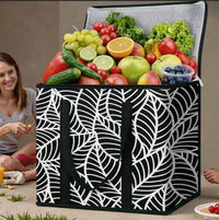 Monstera Leaf Black