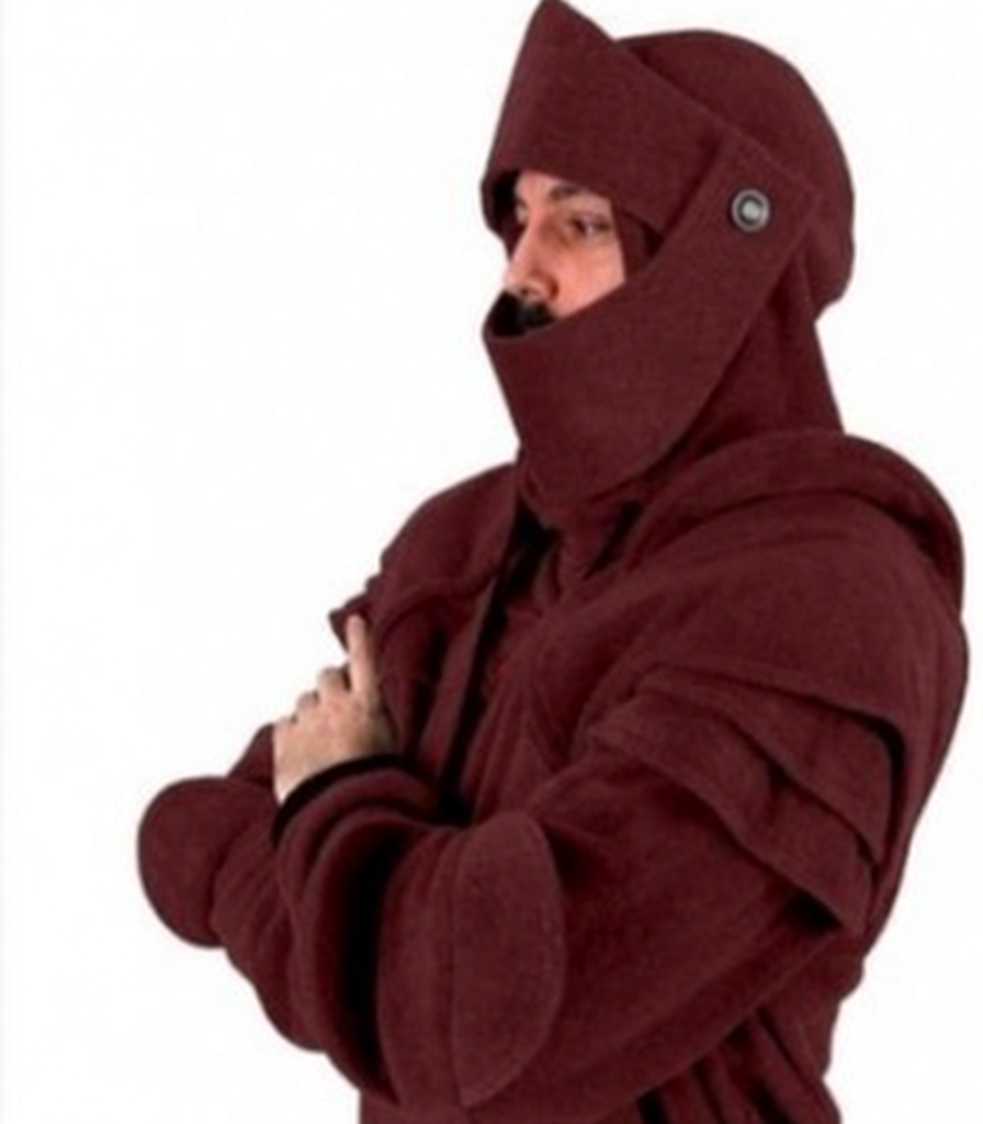 ⚔️ Knight-Inspired Armor Hoodie – Medieval Streetwear Style