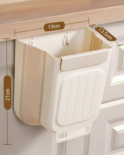 ✨Foldable Hanging Kitchen Trash Bin | Cabinet Door Waste Bin