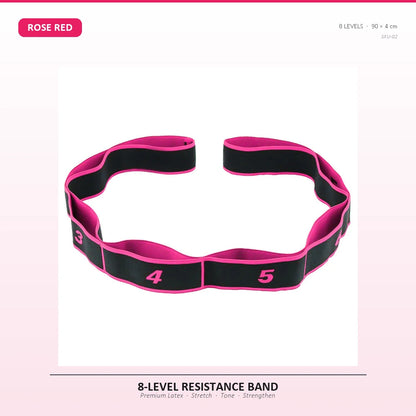 Multi-Ring Resistance Bands for Stretching & Training