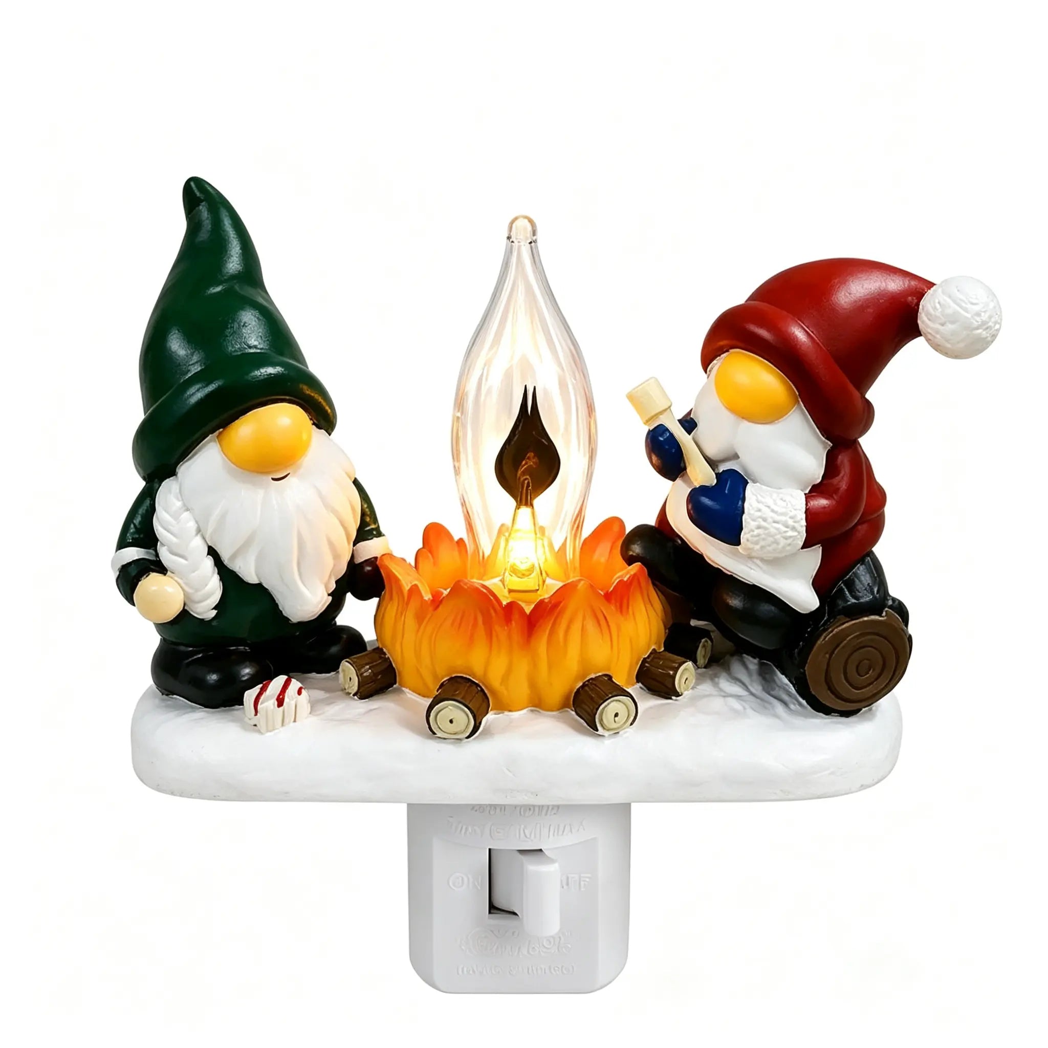 Christmas gnome plug-in night light design