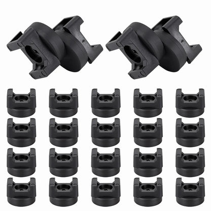 25 LBS Magnetic Cable Mounts for Steel Cable Routing