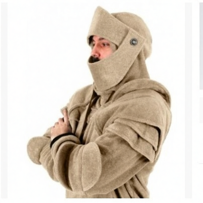 ⚔️ Knight-Inspired Armor Hoodie – Medieval Streetwear Style