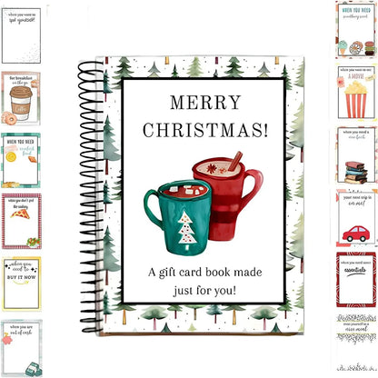 🎄 Christmas Gift Card Book – Personalized Holiday Gift