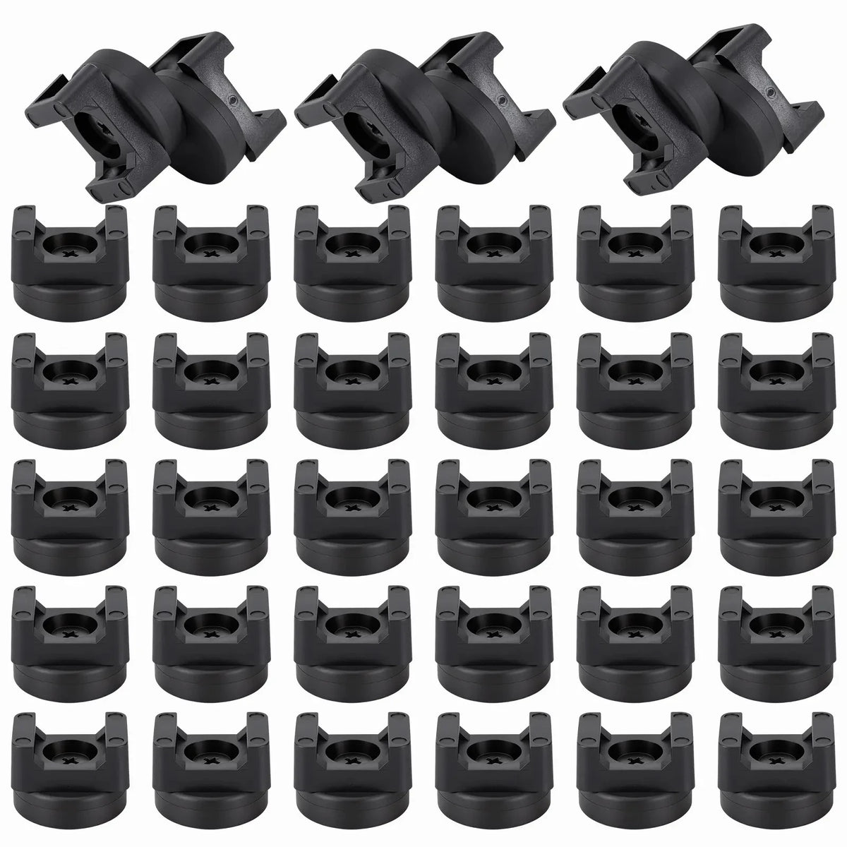 25 LBS Magnetic Cable Mounts for Steel Cable Routing
