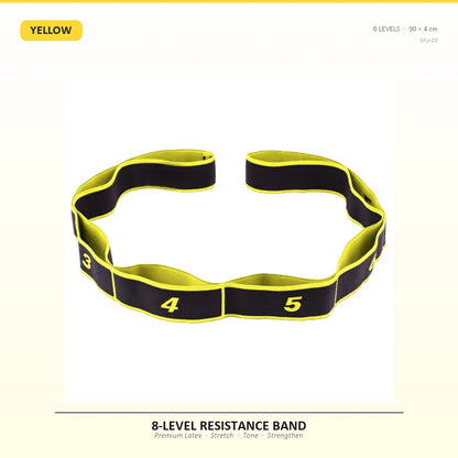 Multi-Ring Resistance Bands for Stretching & Training